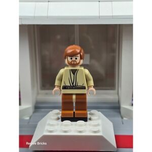 LEGO Star Wars sw0152 Obi-Wan Kenobi - Dark Orange Gold Headset Great Condition